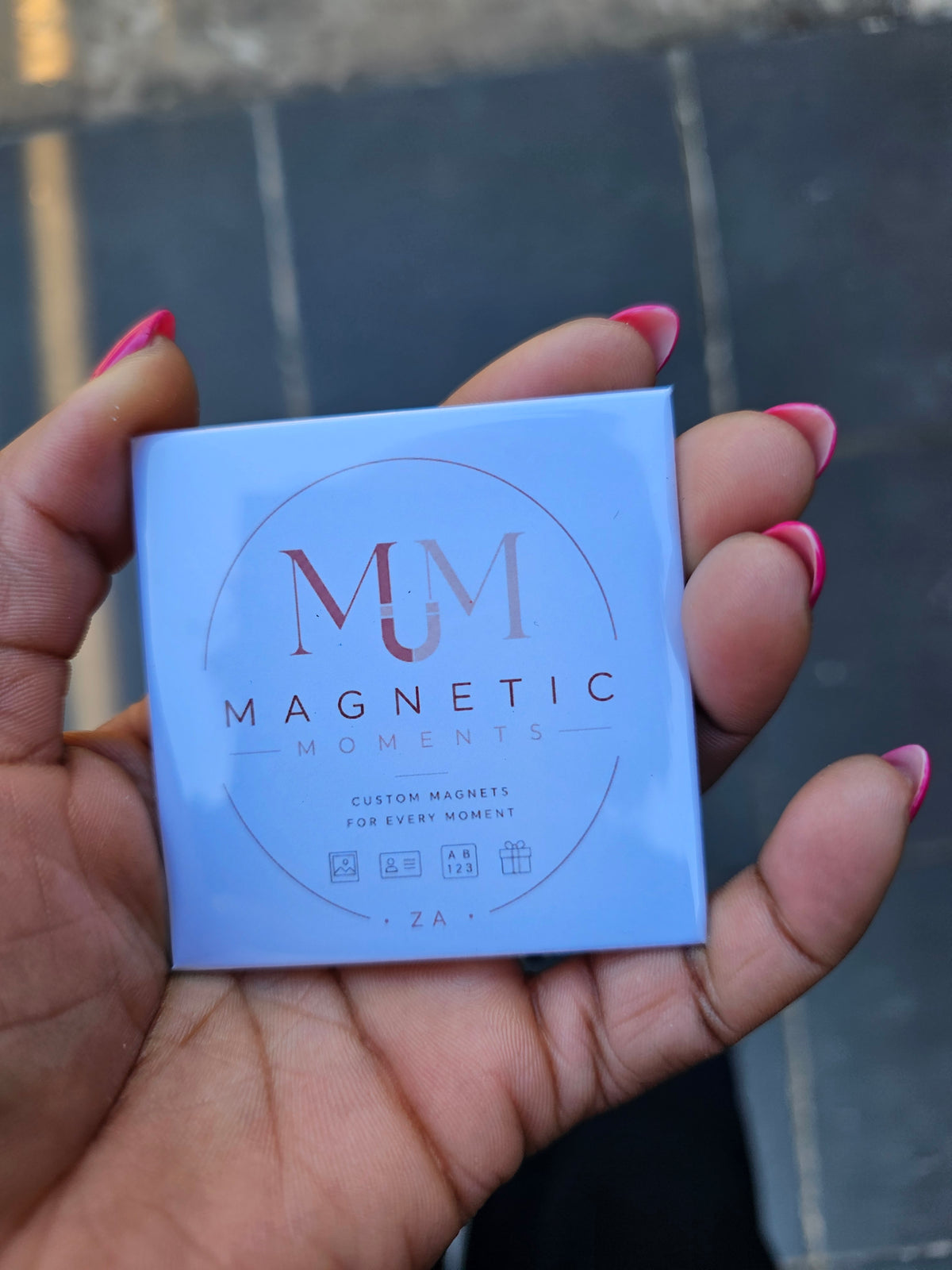 Business Logo & Contact Magnets