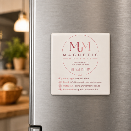 Business Logo & Contact Magnets